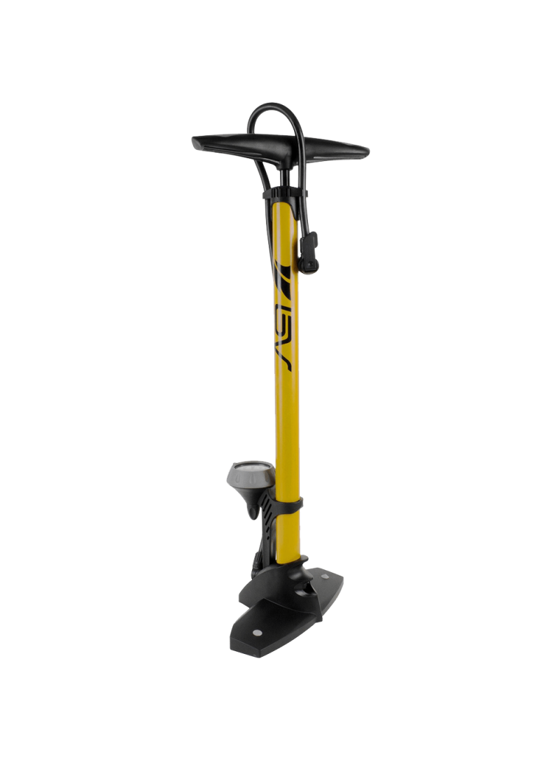 Steel Floor Pump with Gauge
